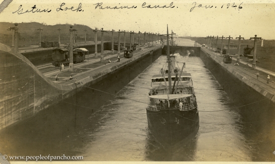 Panama Canal, Jan. 1926